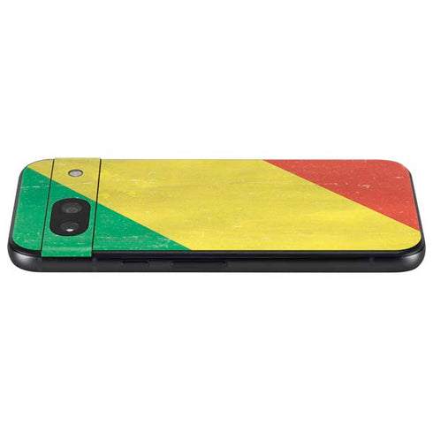 Republic of the Congo Flag Distressed Google Pixel 8a Skin